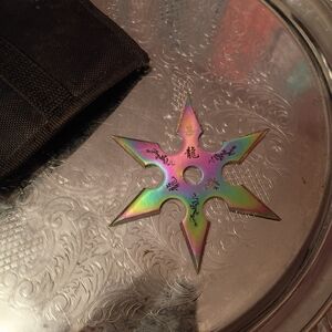 Iridescent Throwing Star
